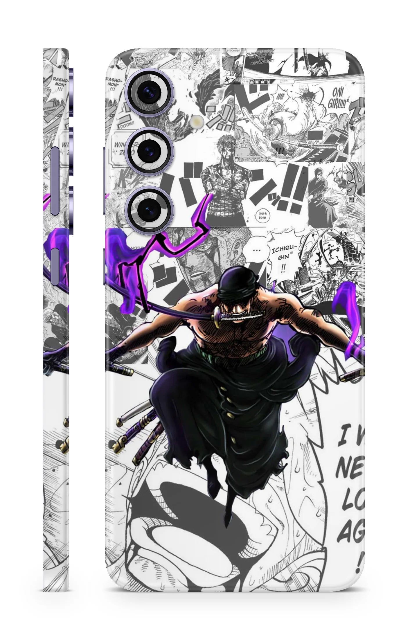 Roronoa Zoro Manga Mobile Skin