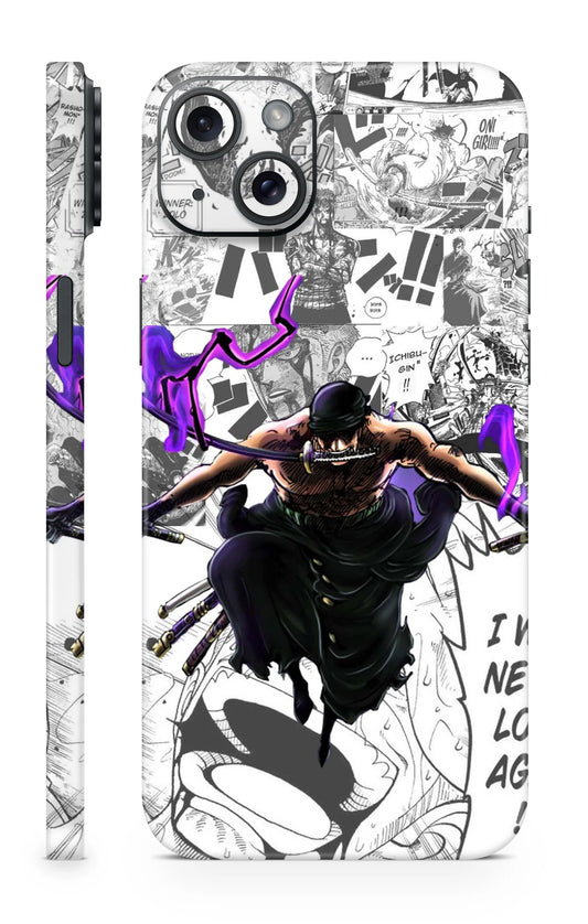Roronoa Zoro Manga Mobile Skin