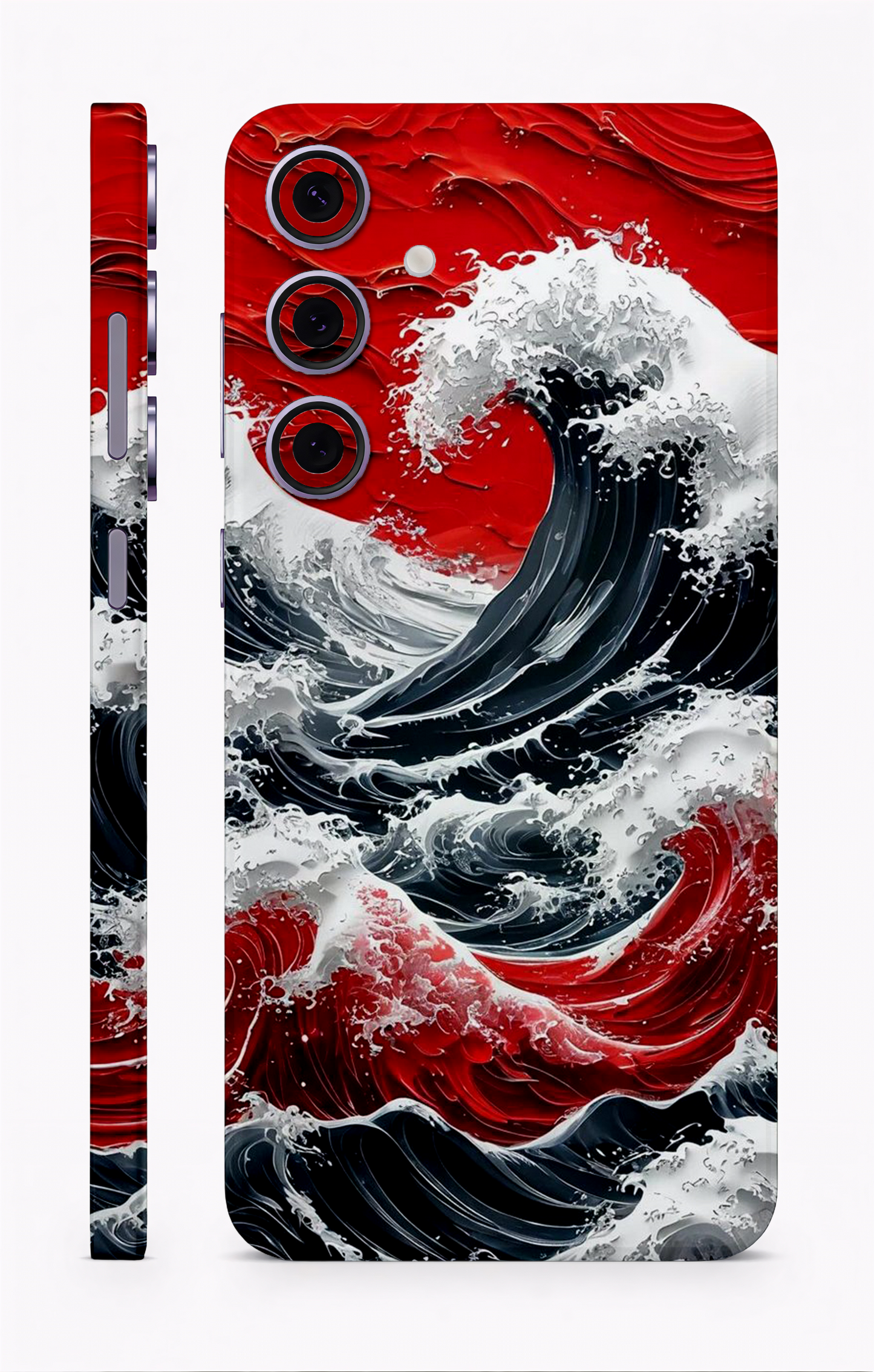 Wave Abstract Mobile Skin