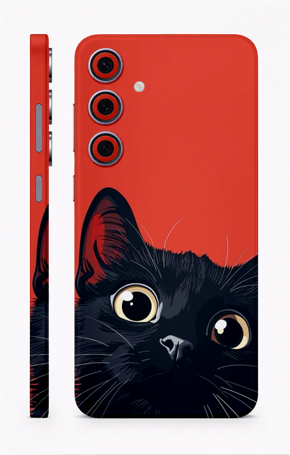 Cat Abstract Mobile Skin