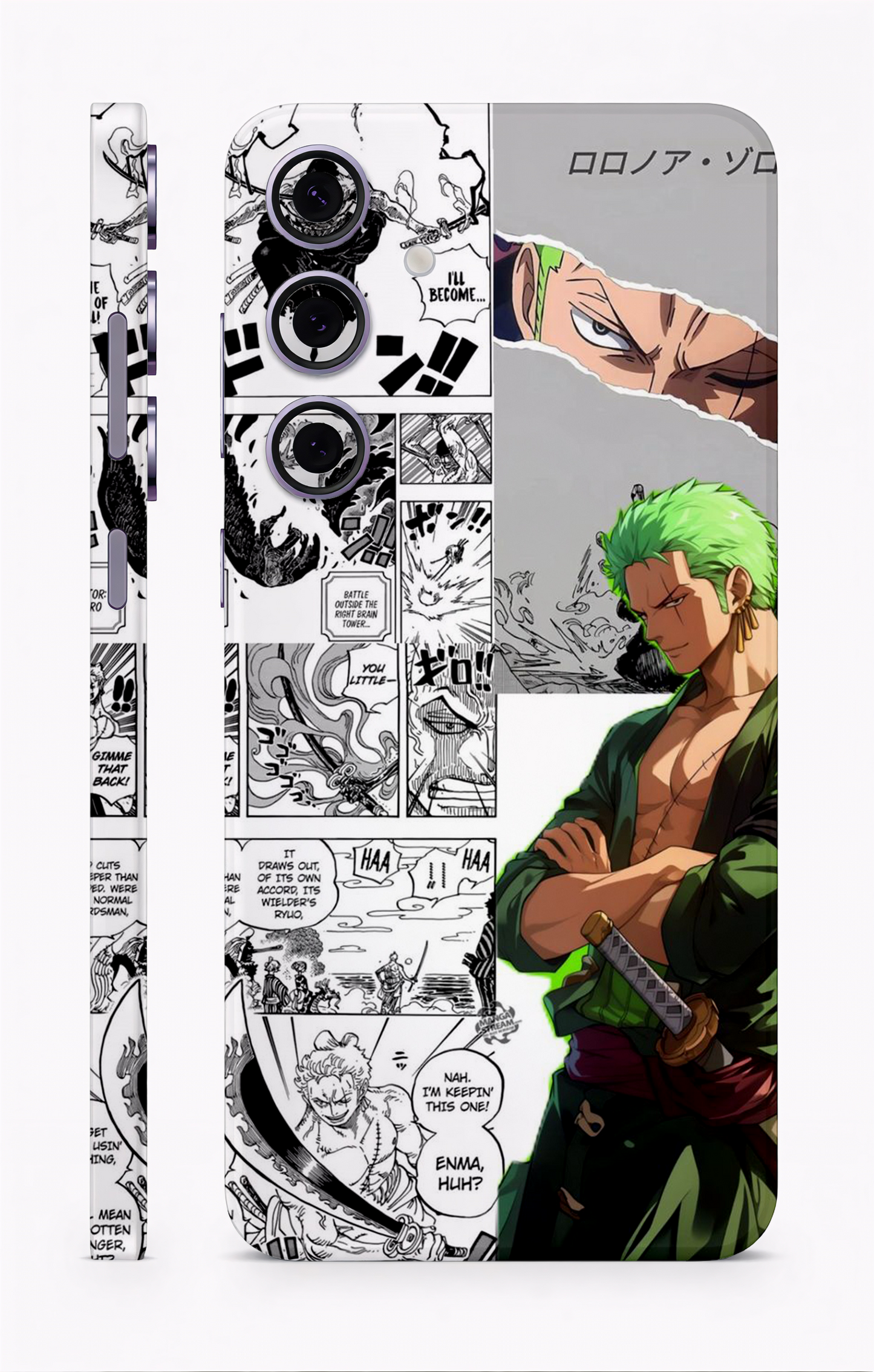 Zoro One Piece Mobile Skin