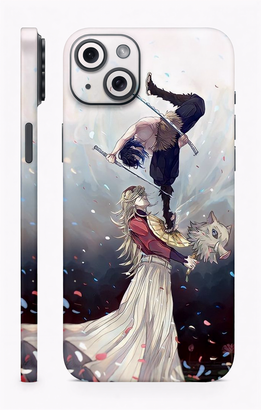 Inosuke Hashibira x Doma mobile skin
