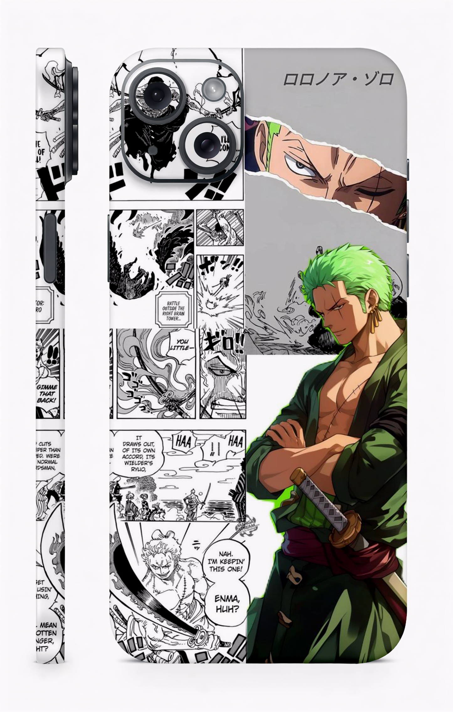 Zoro One Piece Mobile Skin