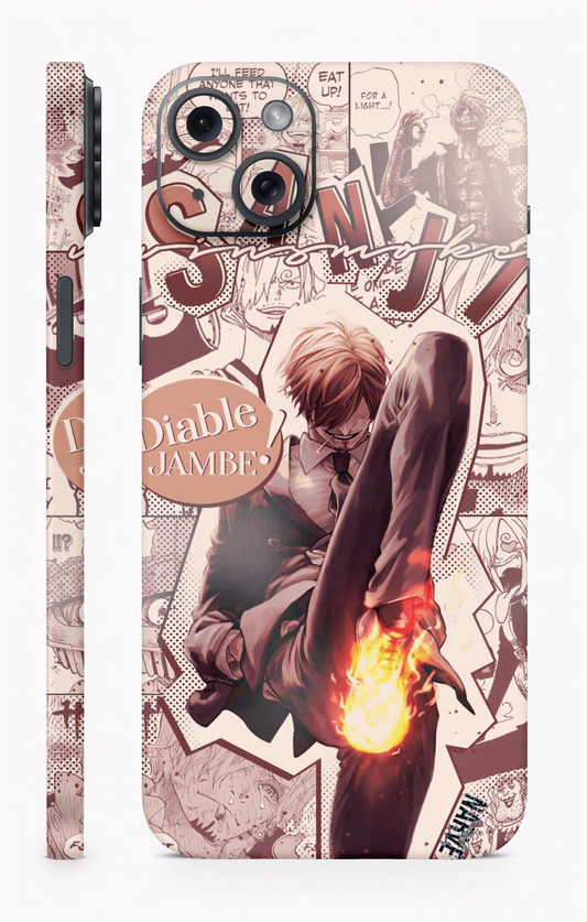 Sanji One Piece Mobile Skin