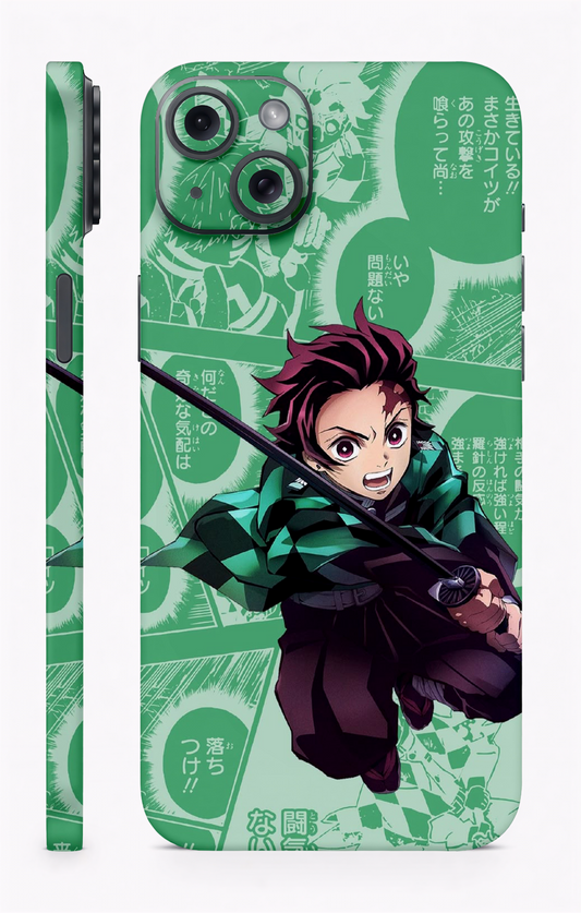 Tanjiro Kamado Mobile Skin