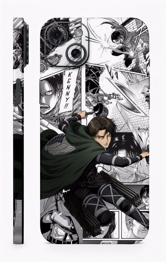 Levi Ackerman Attack On Titan Mobile Skin