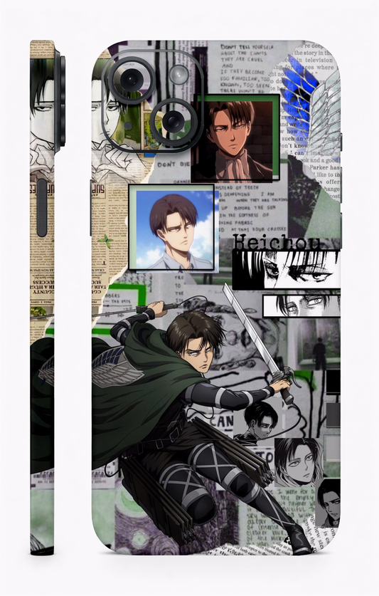 Levi Ackerman Attack On Titan Mobile Skin
