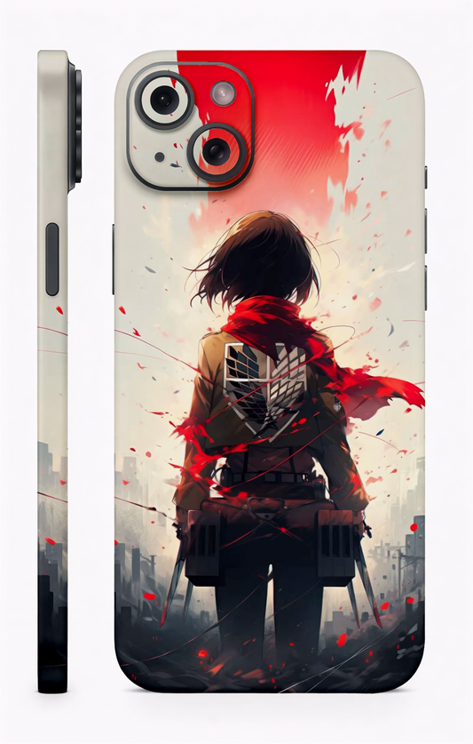 Mikasa Ackerman Attack On Titan Mobile Skin
